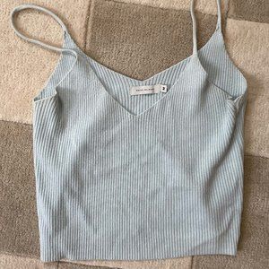 Which We Want cropped ribbed tank top